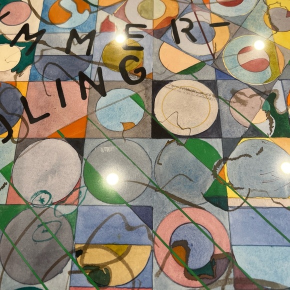 Andie C Wicherts Original watercolour artwork Unframed with matting abstract Art - Picture 6 of 13